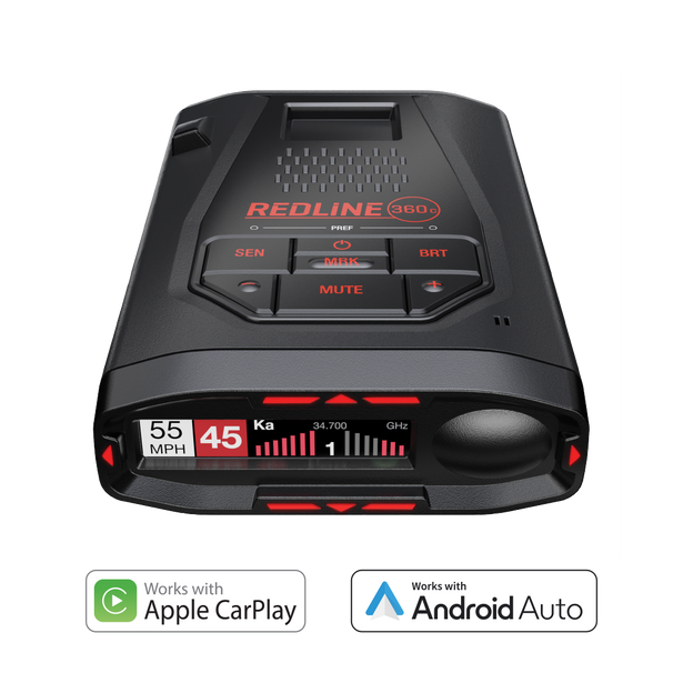 ESCORT Redline 360c radar detector, one of the products the campaign targeted
