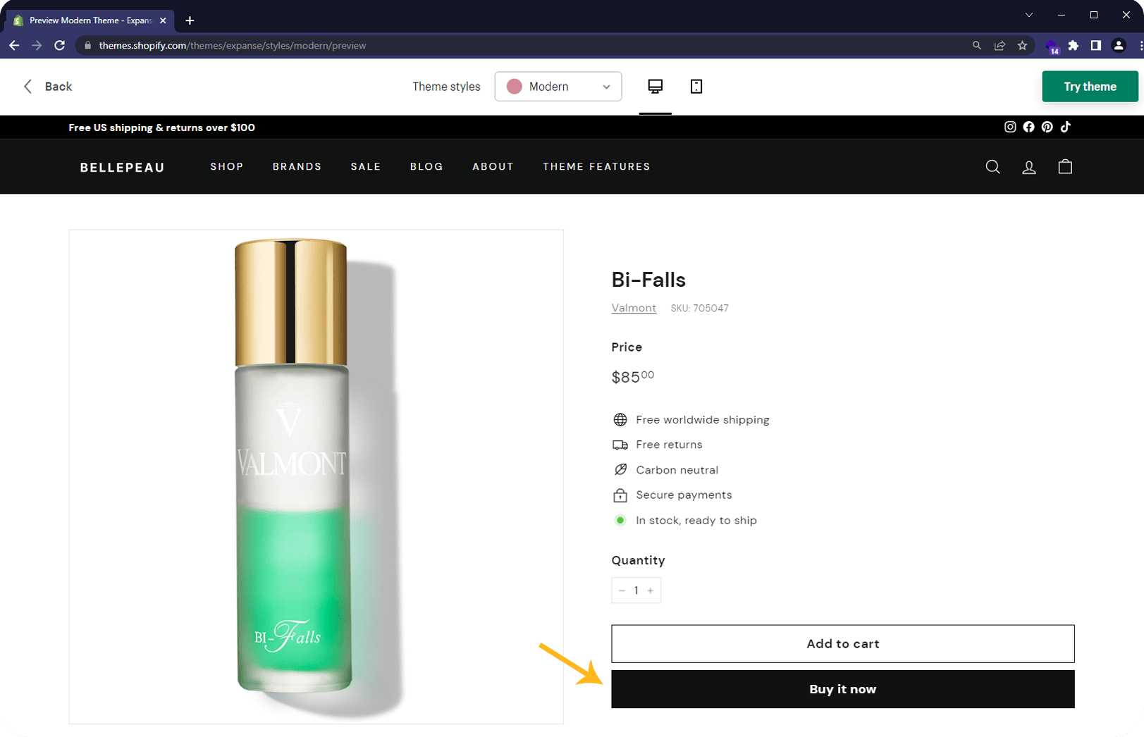 add a product to blog post shopify