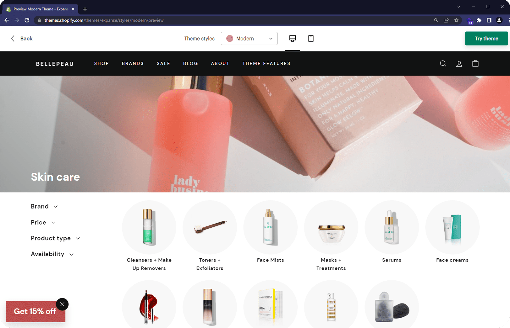 add product to blog post shopify
