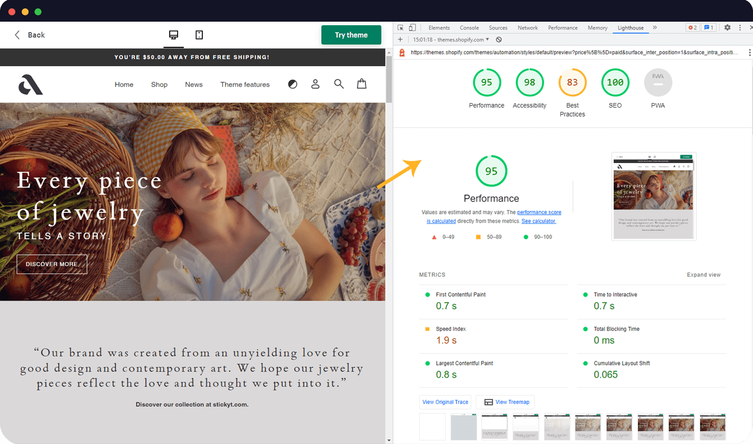best seo theme for shopify