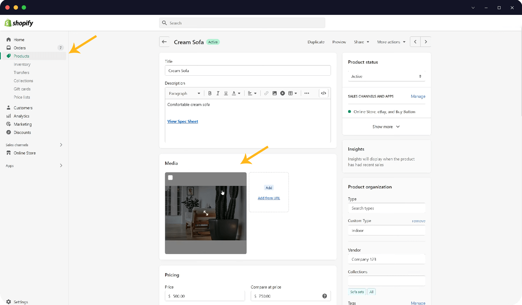 image alt text for shopify seo