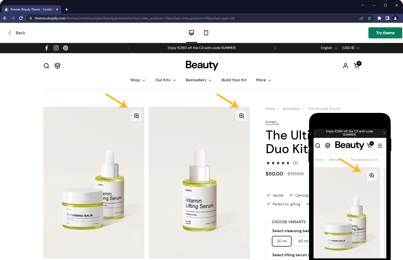 increase conversions shopify