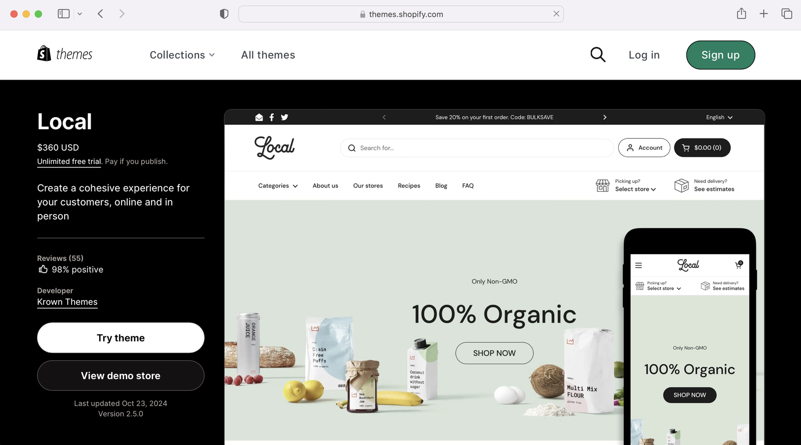 most popular shopify themes