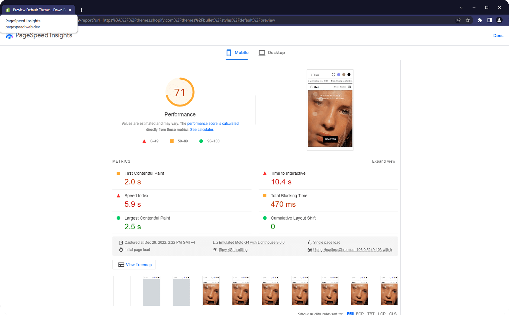 shopify blog post featured image size