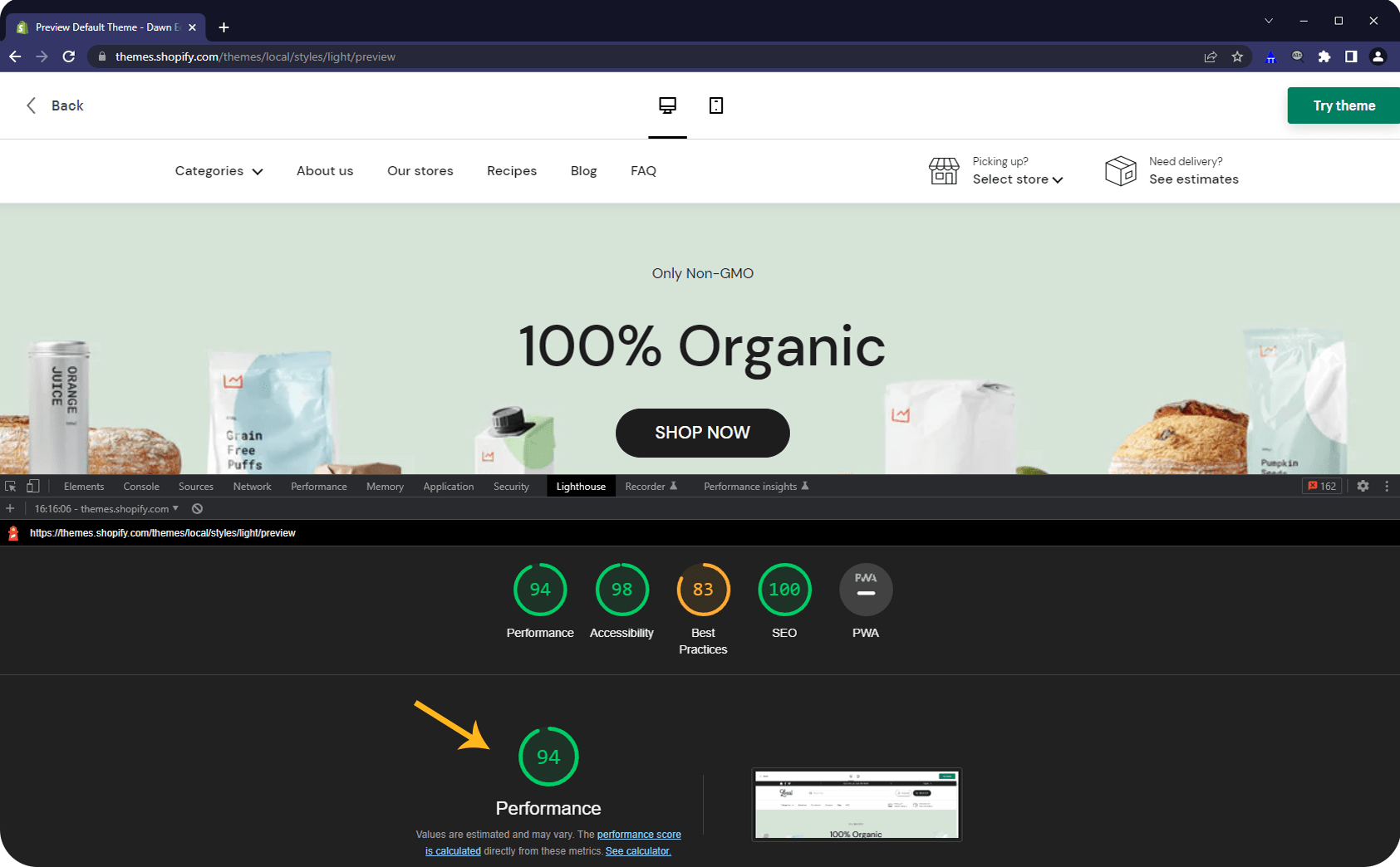 shopify image optimization