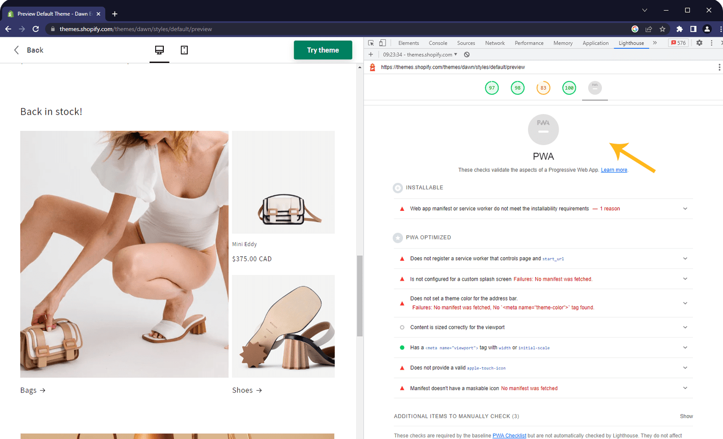 shopify technical seo issues